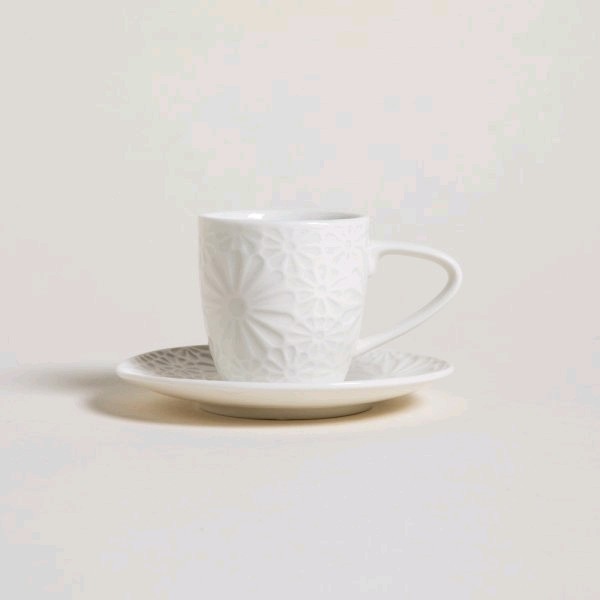 Taza con plato margarita - OBED Home & Deco San Rafael