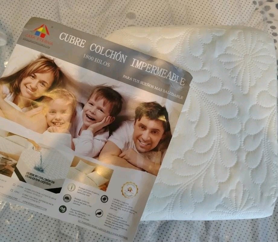 Cubrecolchon Twin c/ funda - OBED Home & Deco San Rafael, Mendoza