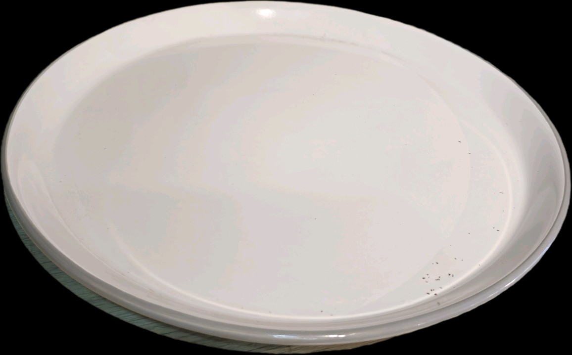 plat play c/bord bco / gris brillan - OBED Home & Deco San Rafael