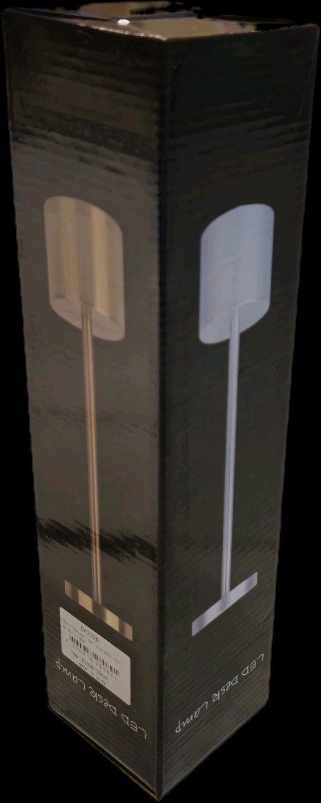 Velador met pant acríl 9x21cm dor c/usb - OBED Home & Deco San Rafael